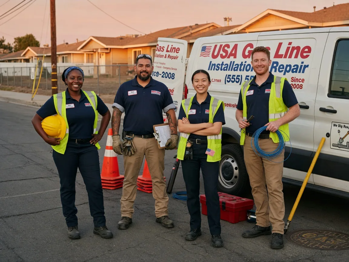 Gas Line Installation company in Richland, IA